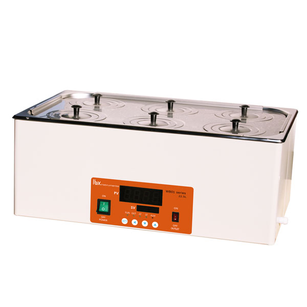 Bain thermostaté à ouverture totale - Thermostat MX - cuve 6 litres -  Matériel de laboratoire