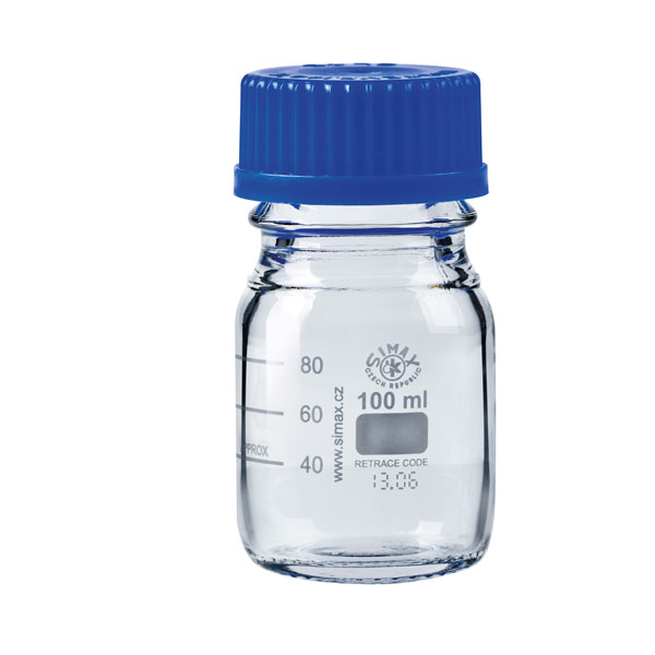 Bouteille en verre borosilicaté SLS Select 1000 ml - Matériel de
