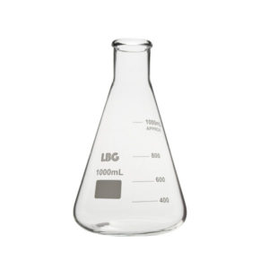 Fiole de laboratoire - HWTAi - en plastique / en polyéthylène / Erlenmeyer