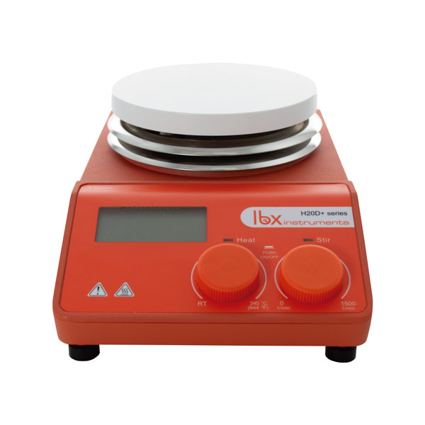 Agitateur magnétique chauffant Onilab MS-H-Prot, numérique avec minuterie  et plaque céramique, 20 L - LabMaterials by Blanc-Labo SA