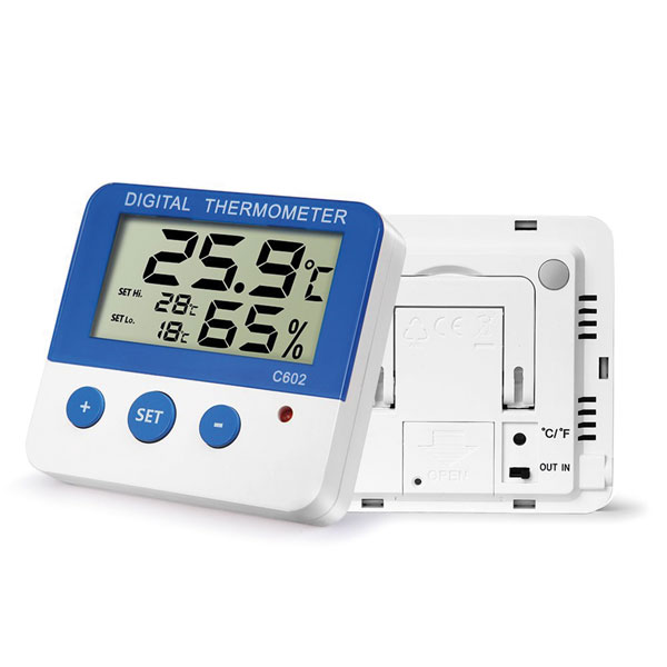Thermomètre numérique pour réfrigérateur avec indicateur –